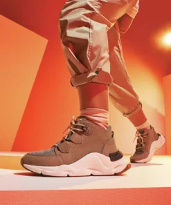 Sorel Kinetic RNEGD Caribou Shoe Women's -Sorel Stylish Shop TAWBUFQUA D3